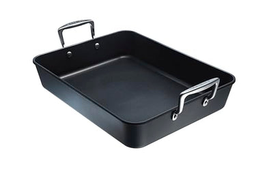 Le Creuset Aluminium-Antihaft Bratreine, 34 cm, Für alle Herdarten inkl. Induktion geeignet, Anthrazit/Silber, 52104350010101 im Sale